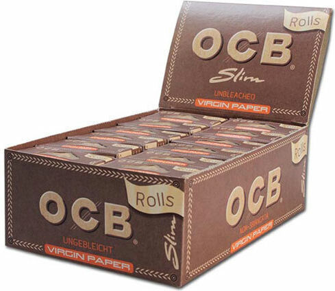 Ocb Virgin Ρολό Στριφτού Τσιγάρου Slim 4m 1τμχ