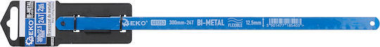 Bi-metal Jig Saw Blade Set 300 x 12.5 mm 24 T 2 Pieces Geko G01253