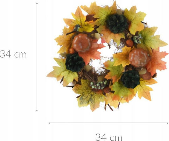 Home&Styling Collection Weihnachtsdekoration Kranz mit Durchmesser 34cm.