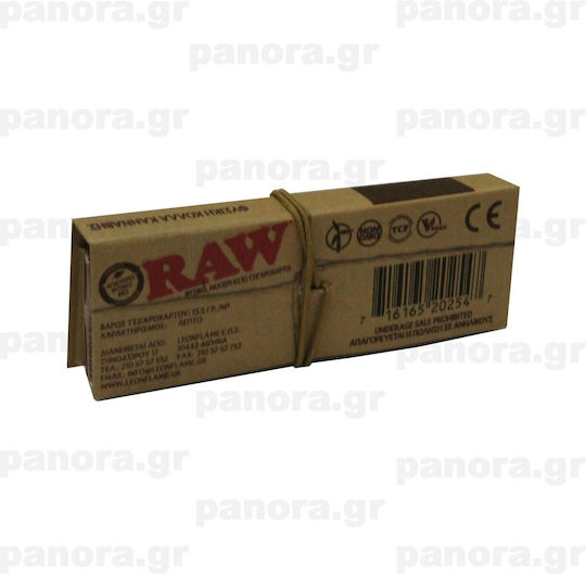 Raw Classic Zigarettenpapier mit Kegelspitzen 50 Blätter 1Stück