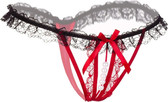 Sport Definition Γυναικείο Sexy String Μαύρο
