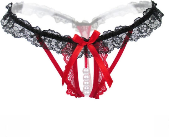 Sport Definition Γυναικείο Sexy String Μαύρο