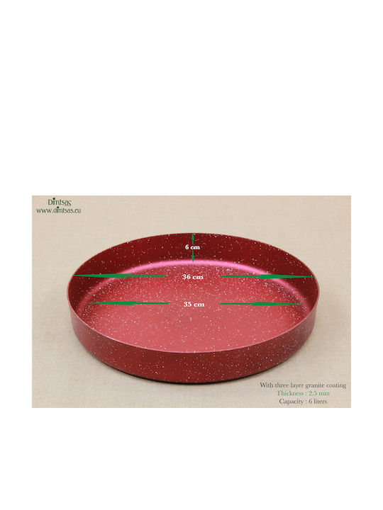 Oven Aluminum Baking Pan with Stone Interior Coating