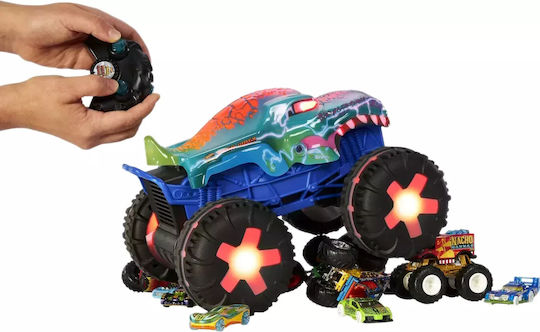 Hot Wheels Power Smashers Mega-Wrex Alive Teleghidat Mașină Albastru