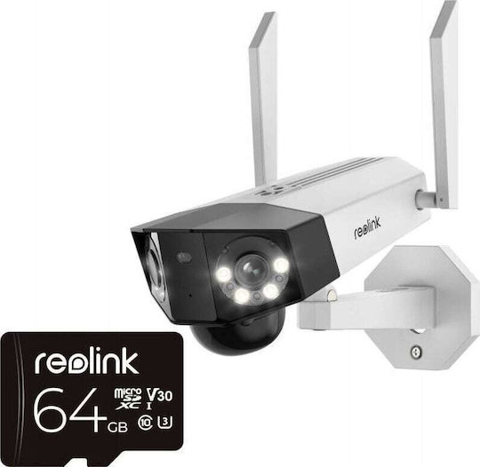 Reolink Duo Series IP Surveillance Camera 4G Full HD+ 6MP Waterproof Battery Powered with Two-Way Communication