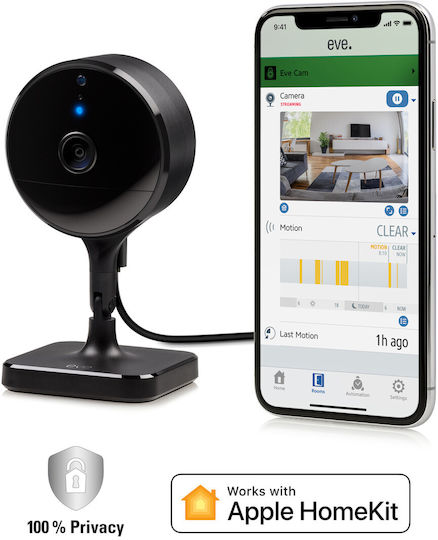 Eve 10ECJ8701 IP Κάμερα Παρακολούθησης Full HD 1080p με Αμφίδρομη Επικοινωνία