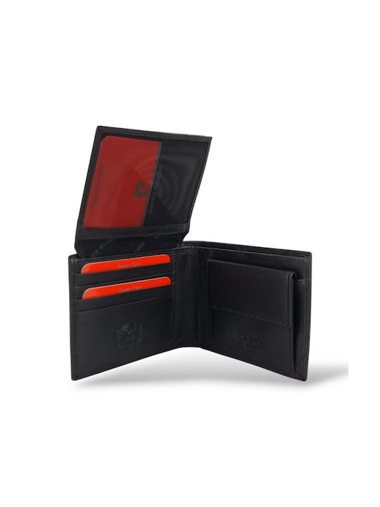 Кожен Мъжки Портфейл с RFID Черен