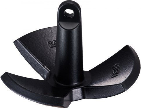 Vevor River Anchor 30 Lbs Black Coating Boat Up to 30 Ft Hmdpzt30b000v24zdv0