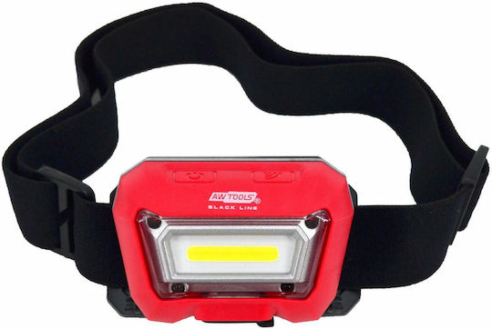 AWTools Rechargeable LED Flash Light with Maximum Brightness 300lm