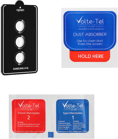Volte-Tel Glass Cover Camera Protection Tempered Glass Black for the Galaxy A16