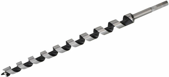 AWTools Set of 6 Diamond Drills with Triangular Shank for Wood