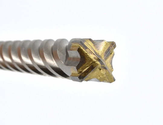 AWTools Diamantbohrhammer Hartmetall mit SDS Plus Bohrer Spitze für Gemäuer 28x800mm