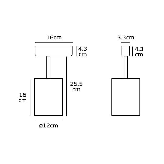 VK Lighting LED Lumina liniară Lumină Plafon 38.8W Alb natural IP20