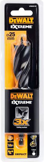 DEWALT Extreme Свредло с Шестоъгълна Опашка за Дървο 25x152mm