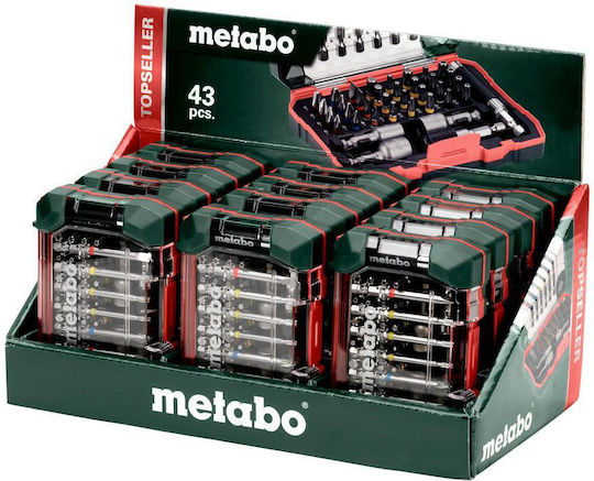 Metabo Set Ends 43pcs