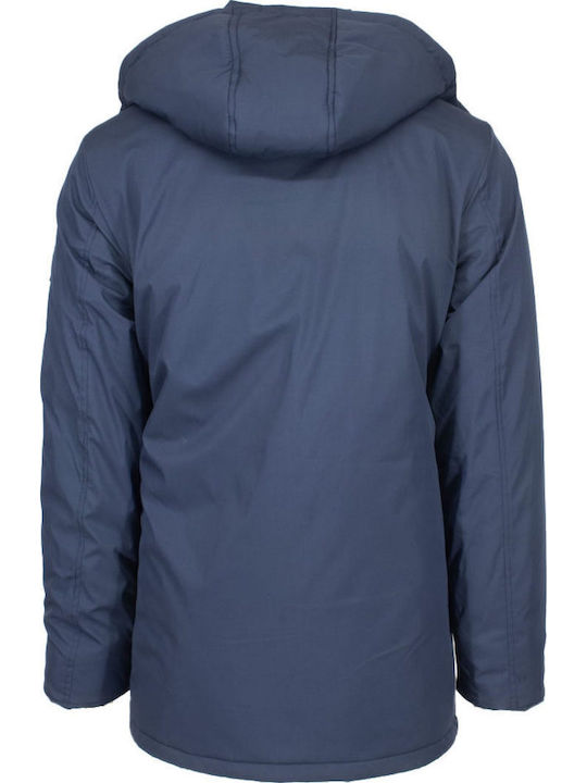 Χειμωνιάτικο Μπουφάν Μπλε Moss-navy