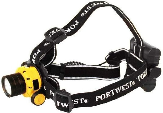 Portwest Headlamp LED with Maximum Brightness 500lm