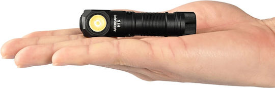 Acebeam Rechargeable Headlamp LED IP68 with Maximum Brightness 650lm H16 Black