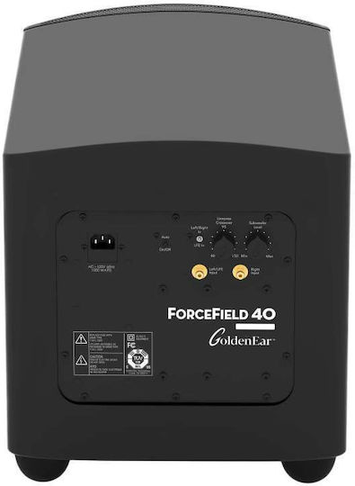 GoldenEar Forcefield Passive Subwoofer with Speaker 10" 1200W Black