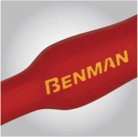 Benman Κατσαβίδι Ηλεκτρολόγου 1000V Ίσιο Μεγέθους 3x100mm