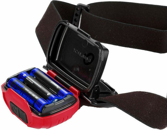 AWTools Lanternă LED cu Luminozitate Maximă 300lm Negru