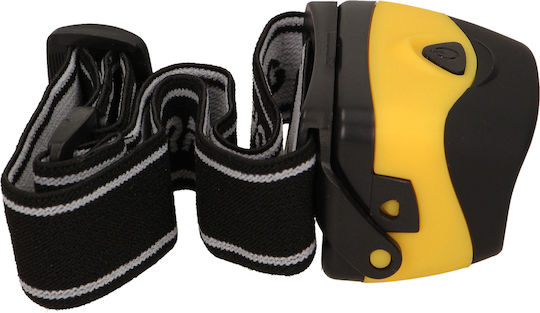 Orno Headlamp LED with Maximum Brightness 170lm Yellow