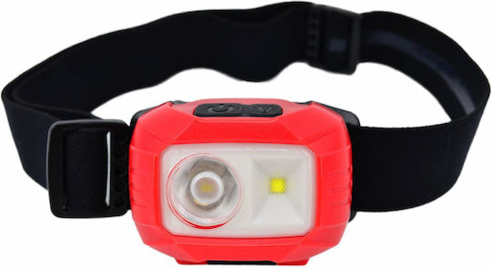 AWTools Lanternă LED cu Luminozitate Maximă 300lm Negru