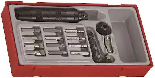 Teng Tools Screwdriver with Interchangeable Tips