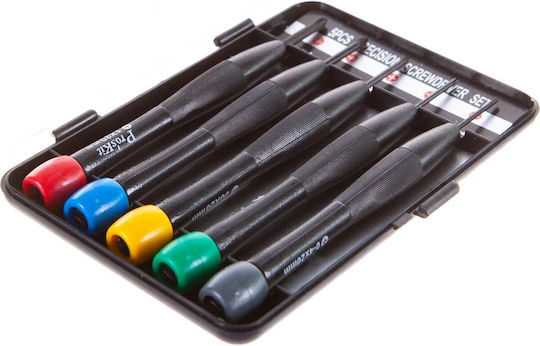 Proskit Set 5 Șurubelnițe De Precizie 8PK-2063
