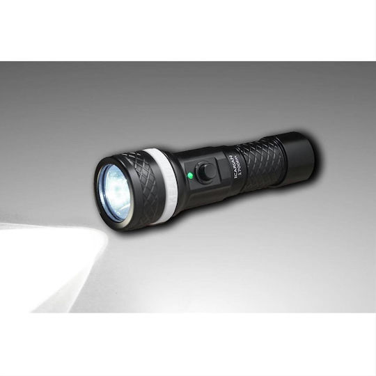 Keanos Επαναφορτιζόμενος Φακός LED IPX8 με Μέγιστη Φωτεινότητα 1700lm Icarian (Premium Edition)