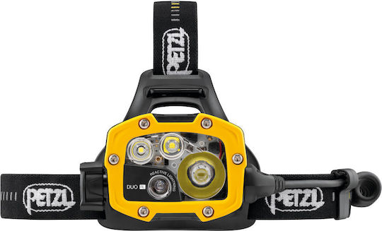 Petzl Rechargeable Headlamp LED IP67 with Maximum Brightness 2800lm Black