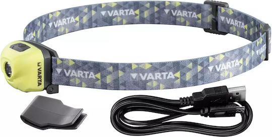 Varta Handheld Spotlight LED Waterproof IPX4 with Maximum Brightness 300lm H30r Green