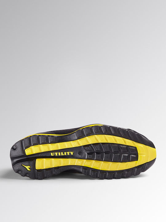 Utility Diadora Glove Low Safety Black S1P with Certification HRO,SRA