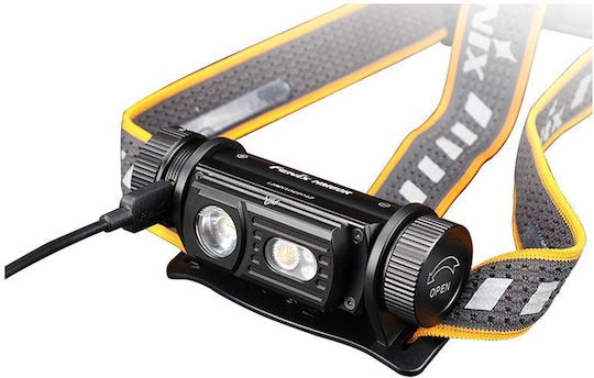 Fenix Επαναφορτιζόμενος Φακός Κεφαλής LED IP68 με Μέγιστη Φωτεινότητα 1200lm 2xCR123A