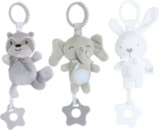 Queen Mother Pendant Toy for Crib and Stroller with Music and Teether for 0++ Months