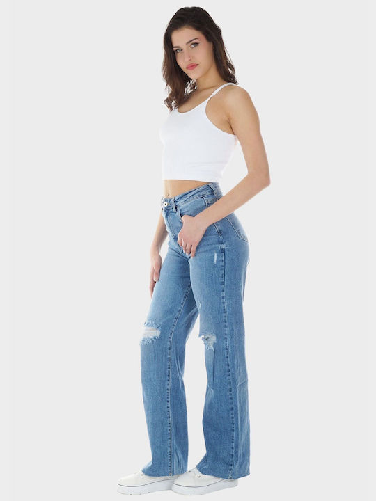 G Secret Women's Jean Trousers with Rips