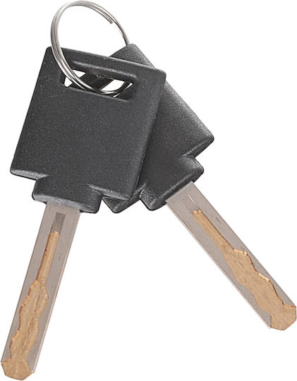 Keltin Bicycle Cable Lock with Key Gray