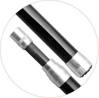 Minciog Baracuda cu Mâner Telescopic din Carbon 4 M