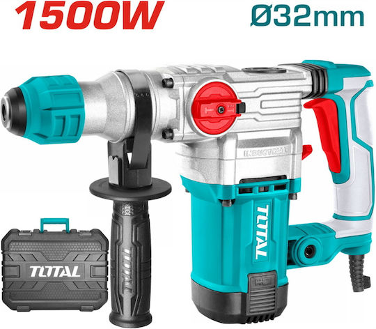 Total Κρουστικό Σκαπτικό Πιστολέτο Ρεύματος 1500W με Υποδοχή SDS Plus TH1153256