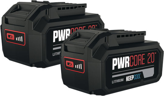 Skil 3850 CA Schlag Meißelhammer Batterie Brushless 20V 2x5Ah mit Aufnahme SDS Plus D00233