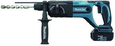 Makita BHR202RFE Schlag Meißelhammer Batterie 18V 2x3Ah mit Aufnahme SDS Plus BHR202RFE