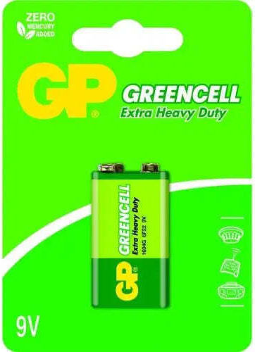 GP Batteries Zinc 9V Battery