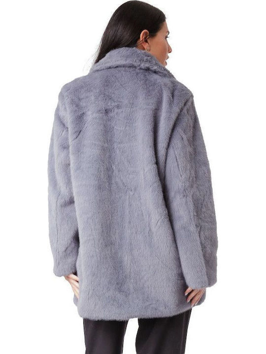 Дамска кожухарка Blue Grey