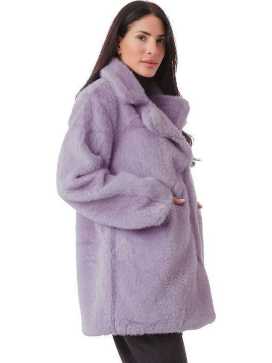 Women's Short Fur Lila