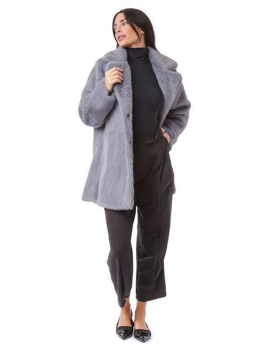 Дамска кожухарка Blue Grey