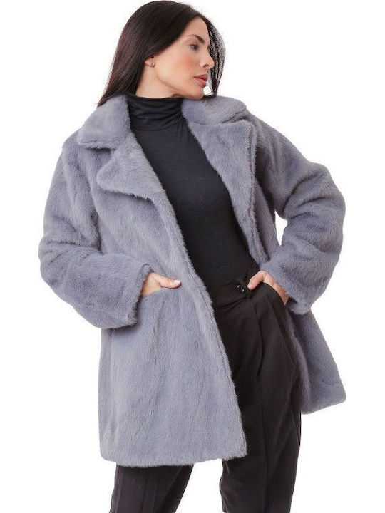 Дамска кожухарка Blue Grey