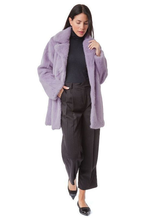 Women's Short Fur Lila