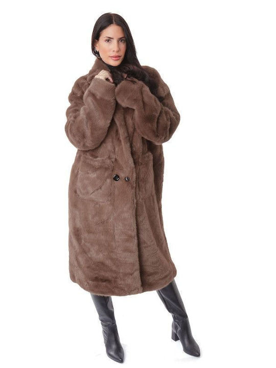 Women's Short Fur Brown