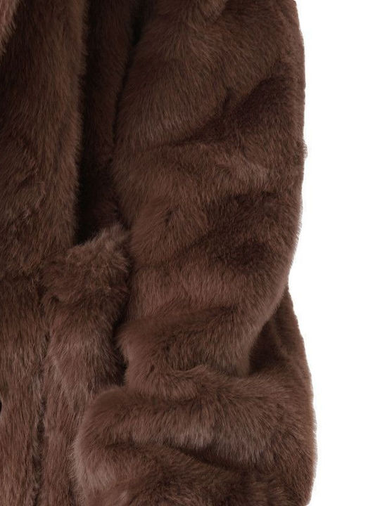 Women's Short Fur Brown