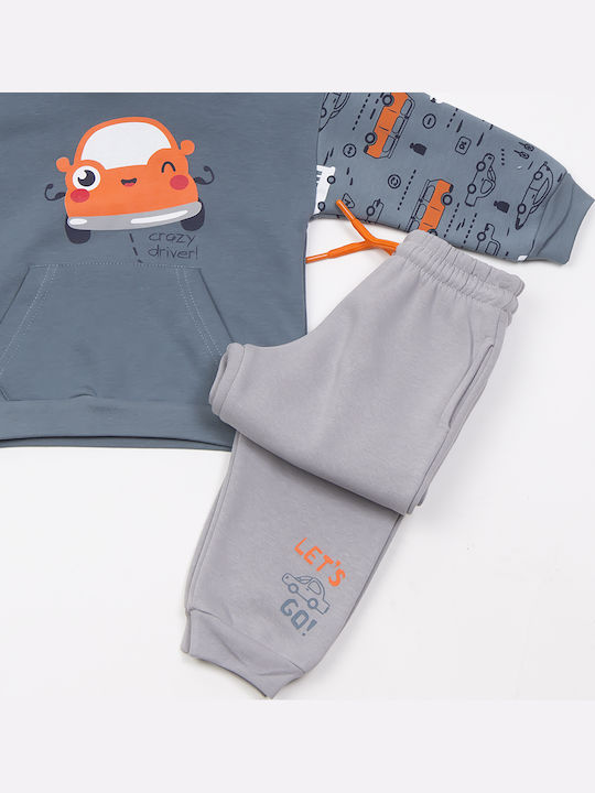 Kinder Sweatpants Set - Jogginganzug Petrol 2Stück